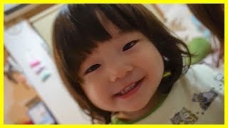 【パパとお留守番】みんなでハチャメチャ晩御飯🍽【ちびっこモッパン】