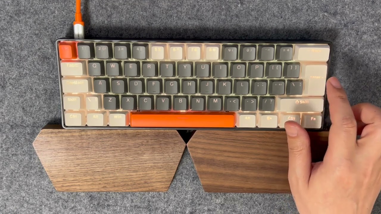 ZIYOULANG T60】60％小型、62キー、UK配列のメカニカル式