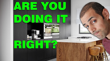 3ds max modeling - How to model a Kitchen in 3ds Max: the time saver technique