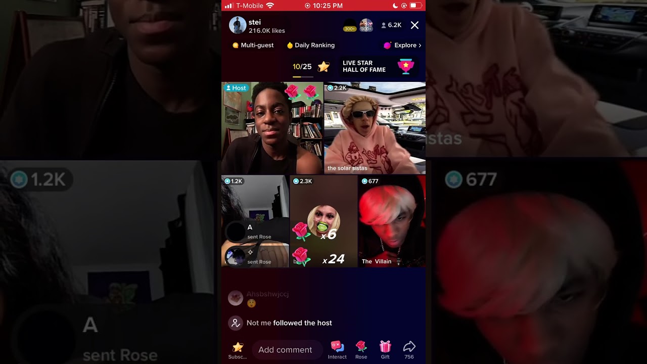 Steyeuh & Javon TikTok live pt 2