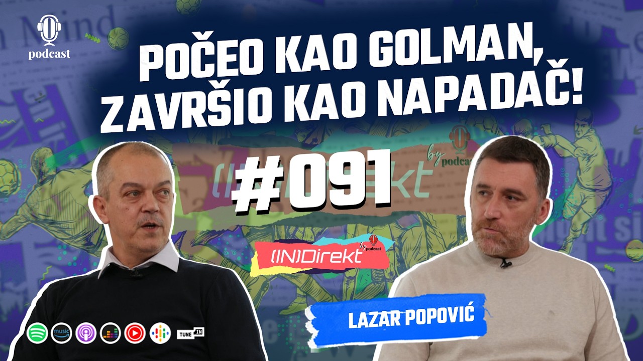 Lazar Popović: Nakon jednog treninga u Želji sam otišao kući - (IN)Direkt