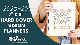 2025-26 Vision Planners, 7.5 x 9 - bloom Daily Planners ®