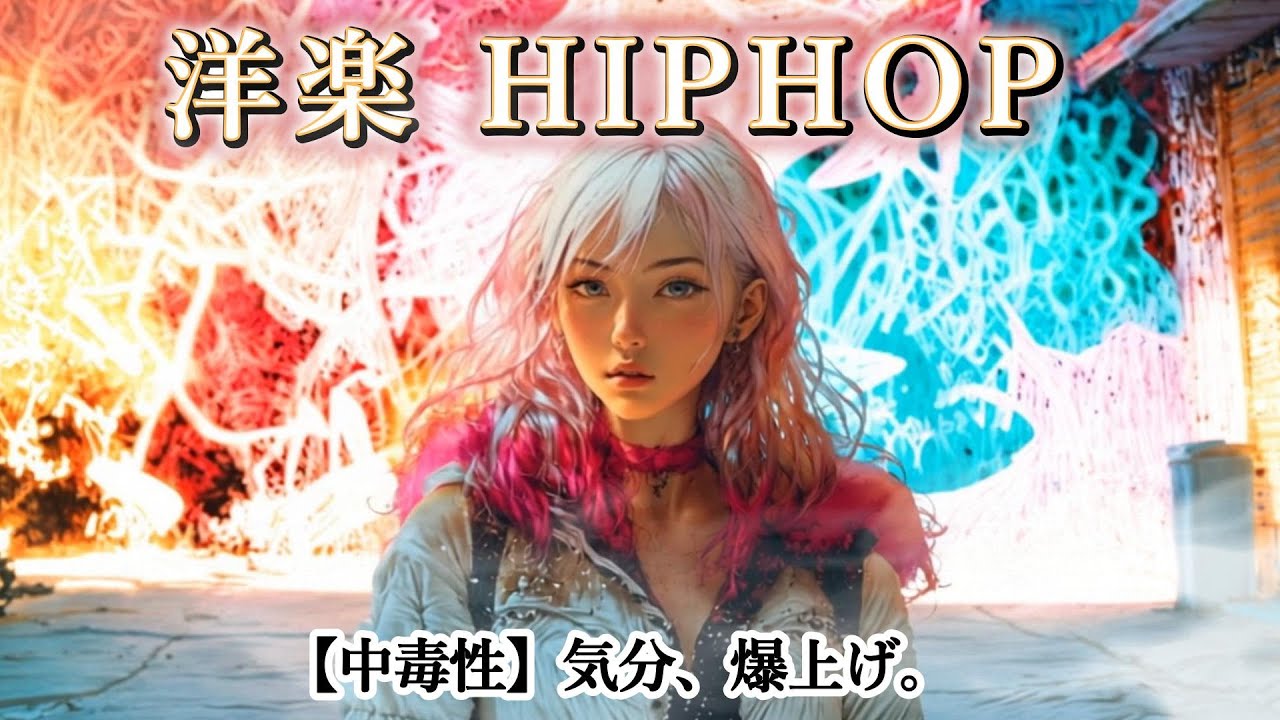 【洋楽BGM】気分が一気にアガる！中毒性高すぎHIPHOP｜重低音でテンション爆上げ作業用BGM（タイマー付き）
