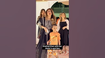 #shahtajkhan with her sister spotted at #laraibkhalid and #zarnabfatima son #muhammadabraaj birthday