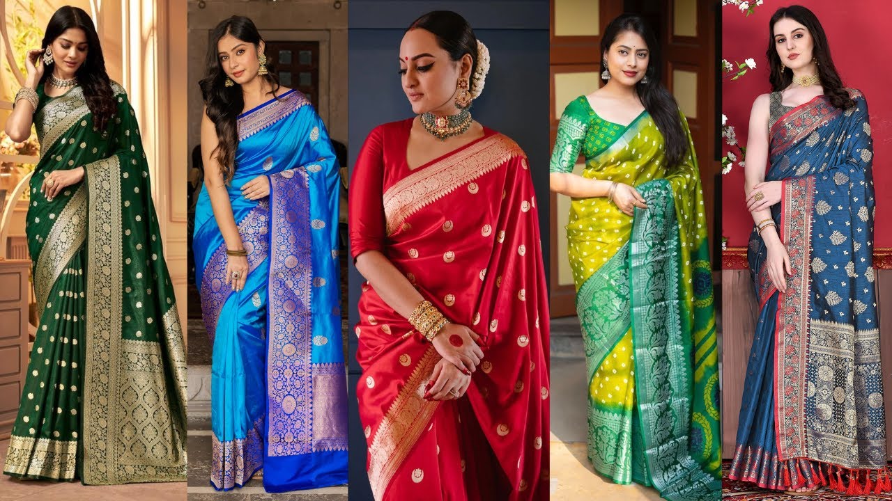 Katan Saree New collection 2025/Original Katan Sarees/Katan Saree for Wedding/Soft Silk Katan Sarees