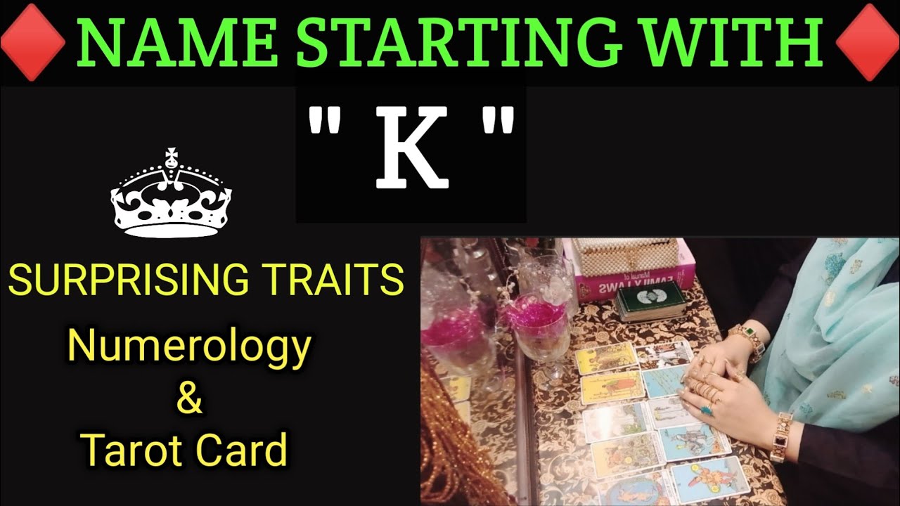 Name Beginning With Letter " K " Surprising Traits / Amazing Facts 