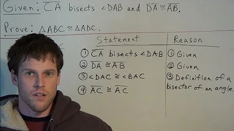 Triangle Proofs with SAS