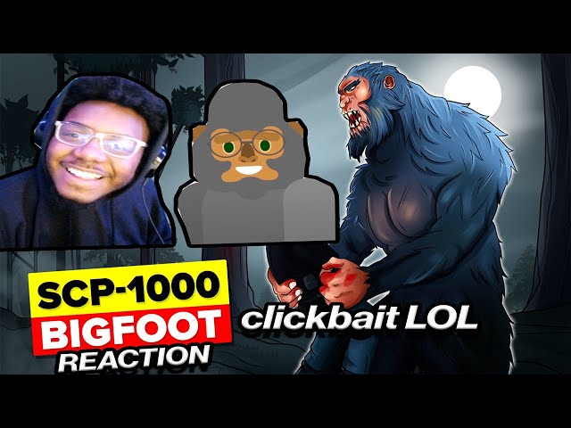 Bigfoot  SCP-1000 (SCP Animation) 