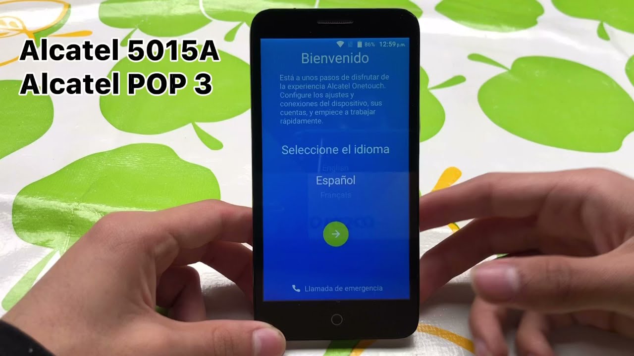 FRP Alcatel 5015a (POP 3)-quitar cuenta google - YouTube