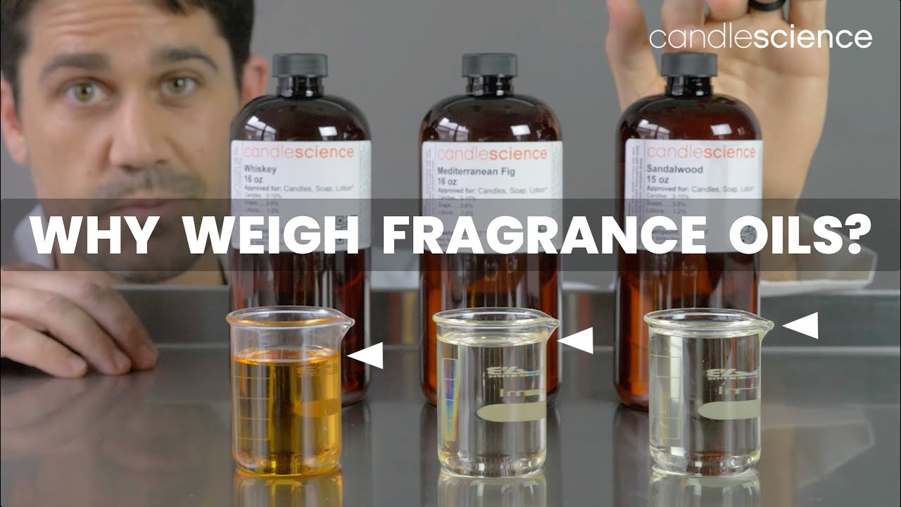 Why Should You Weigh Fragrance Oils for Candle Making?
