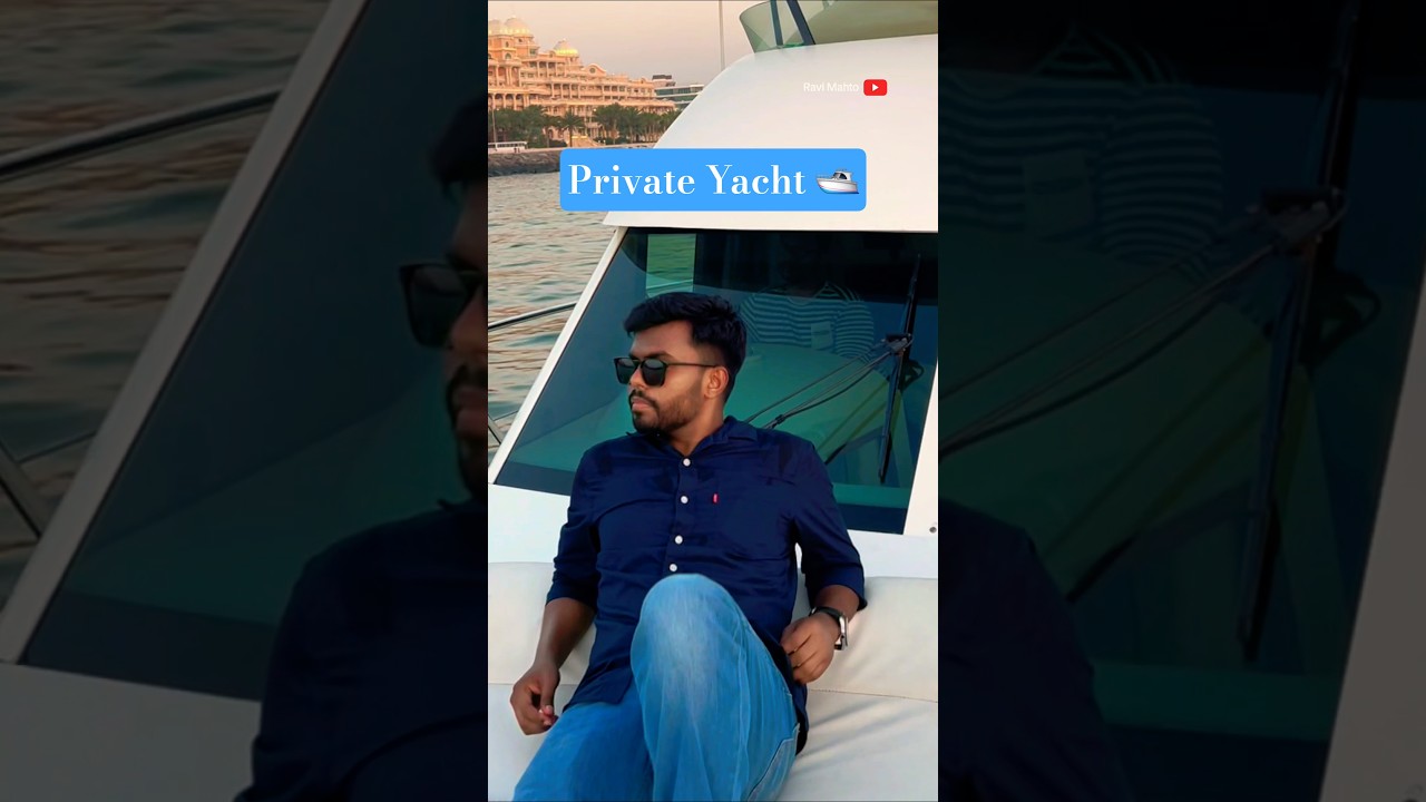 Dubai 🇦🇪 Luxury Private Yacht Experience 