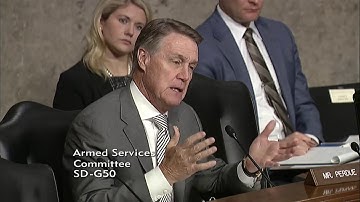 Senator David Perdue in SASC