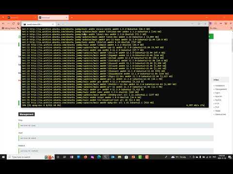 Installing Aapanel on your Ubuntu Web Server.