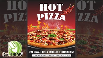 HOW TO DESIGN PIZZA POSTER / FLYER IN COREL DRAW