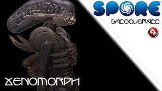 SPORE: Xenomorph (No mods::Timelapse::Creepy and Cute)