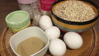 How to make Oatmeal Bread نان(کیک) جو دو سر پرک screenshot 4