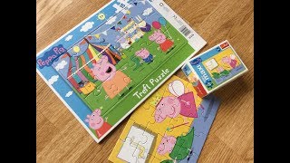 Peppa Pig Puzzle Trefl Learn And Fun Video For Kids