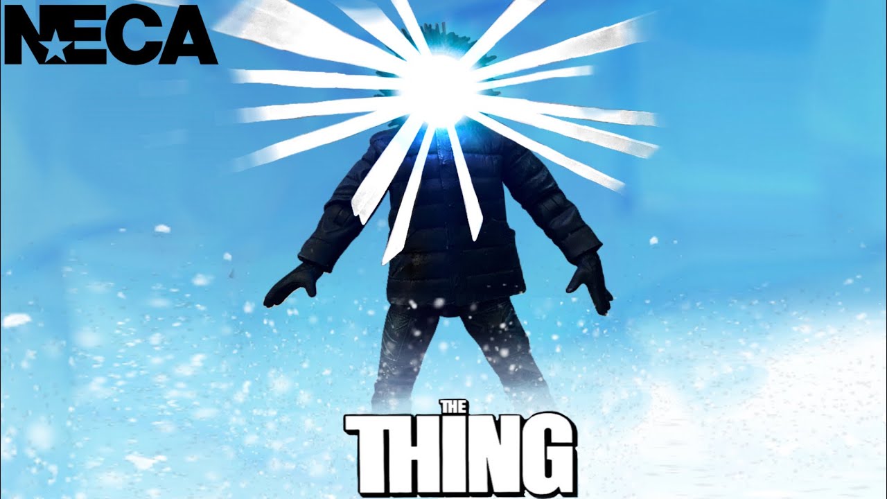 NECA The Thing 40th Anniversary Poster Figure – 2022 SDCC Comic Con Exclusive Horror Collectible P 7337