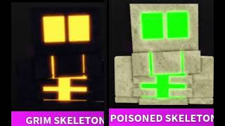 Grim skeleton poisoned skeleton theme roblox (GUESTY)