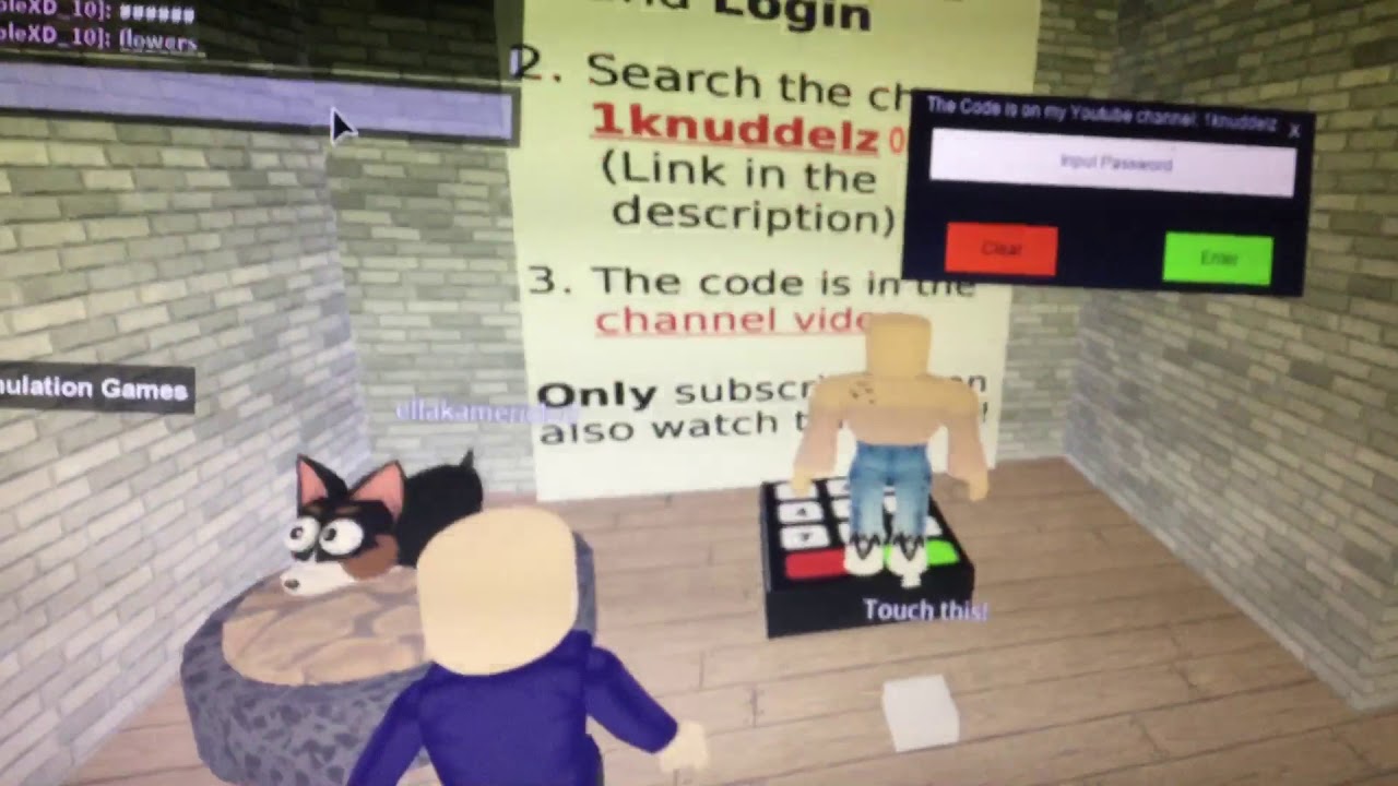 Code Dog Simulator Roblox