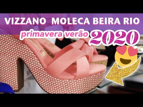 coleção primavera verão 2019 calçados vizzano