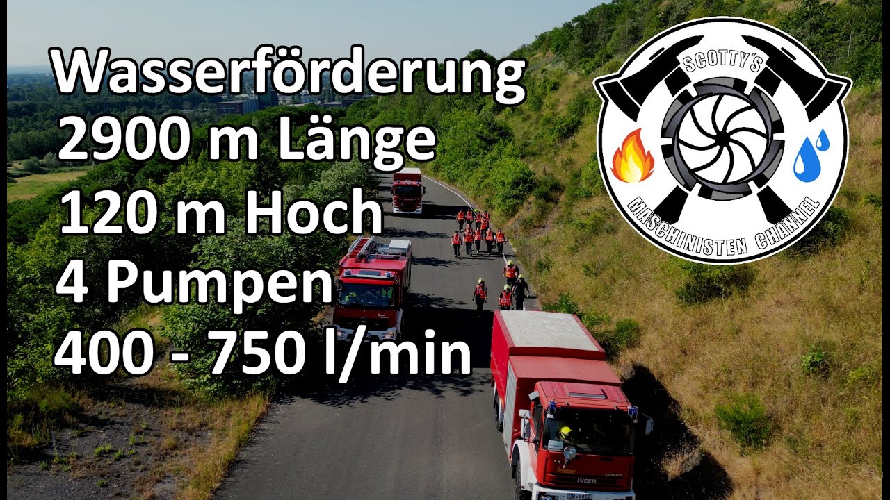 Wasserförderung Langewegstrecke Extrem