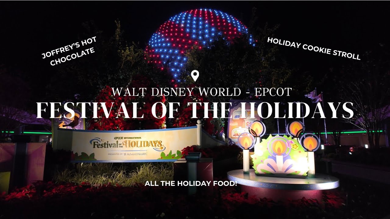 Disney World | Festival of the Holidays at Epcot | The Flight Crew