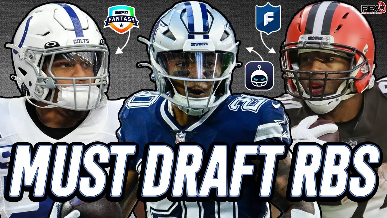 Must Draft Running Backs on Every Site! - 2023 Fantasy Football Advice