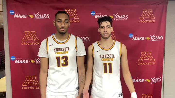 Leonard Dixon and Nathaniel Powell Post Game vs. W...
