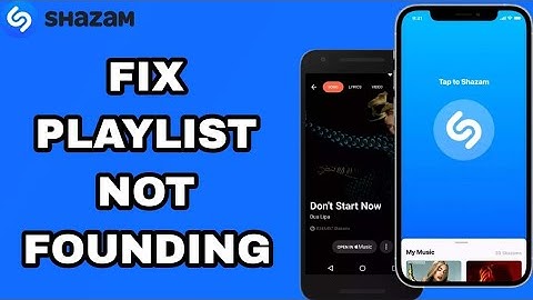 How To Fix And Solve Playlist Not Founding On Shazam App | Final Solution