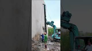 Foundation Drilling in Action #boredpile #construction #foundationdrilling