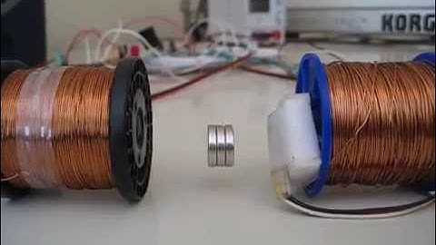 2 coil arduino controlled levitron