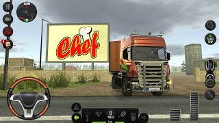 Truck Simulator 2018 Europe Leval 28 FOOD RESTAURANT Completed FHD iOS Gameplay screenshot 5