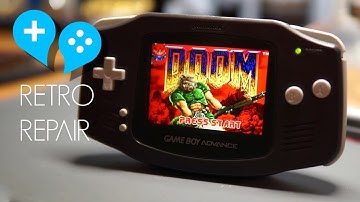 Retro Station - FunnyPlaying GBA IPS Screen Quick Install