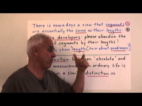 Absolute versus relative