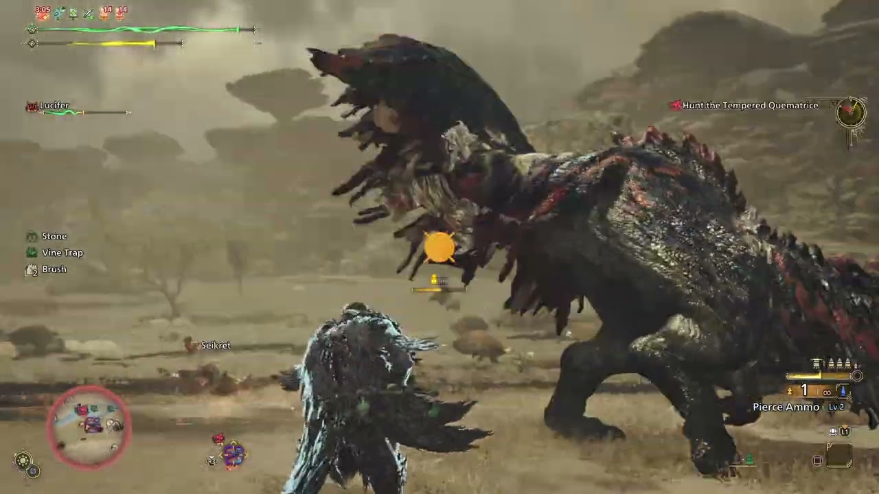 Light Bowgun | 5*5 Tempered Quematrice | 7' 18