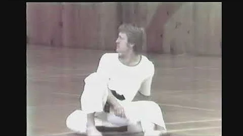 1985 footage of Steve Kitson  - Nam Wai Pai Training