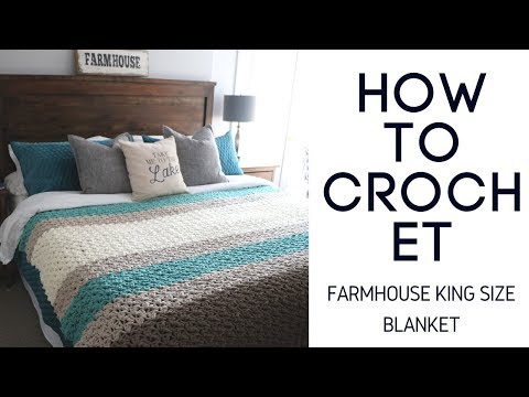 Farmhouse King Size Blanket