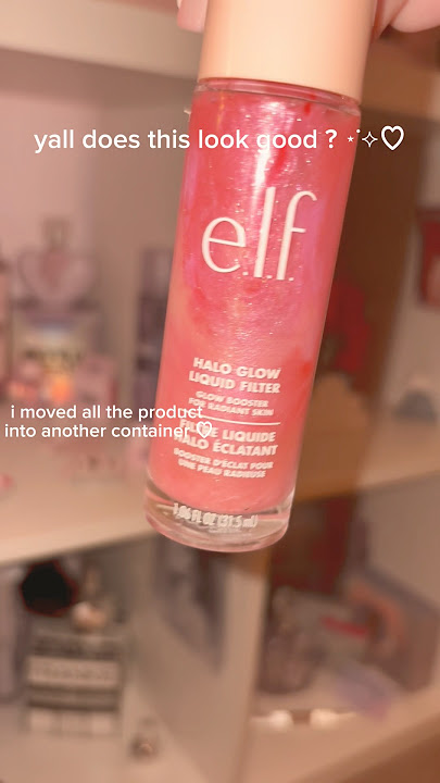 elf halo glow lip gloss ⁠♡ #arianagrande #lipgloss #elf #youtubeshorts #preppy #shorts