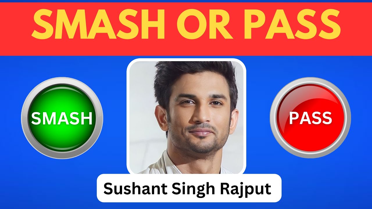 Smash or Pass Bollywood Celebrities | Male and Female Celebrities Edition 2024