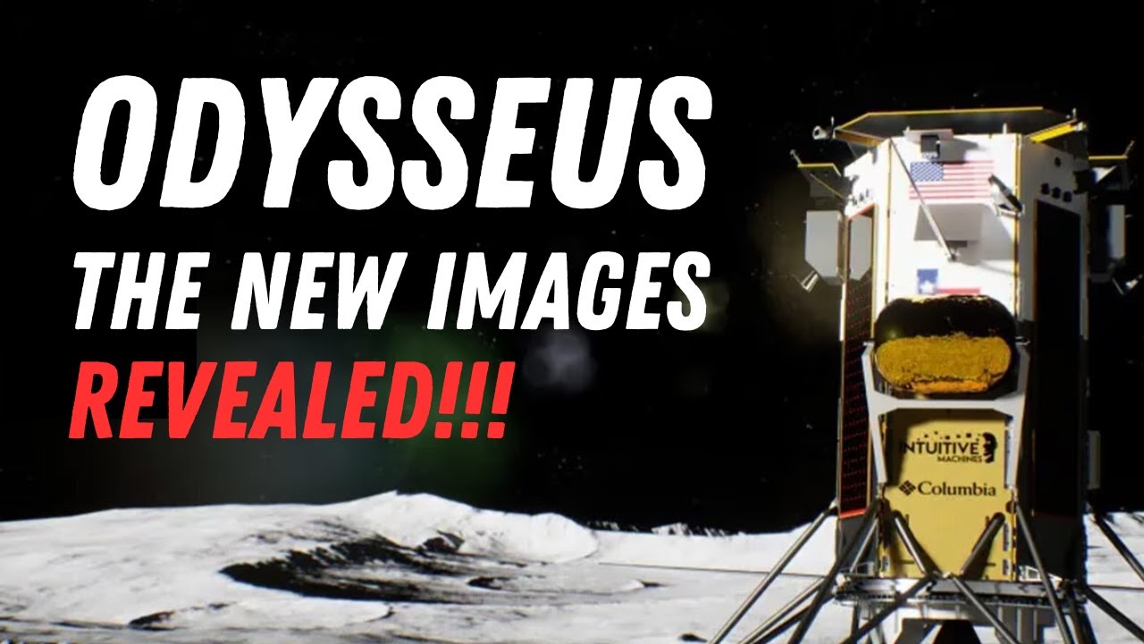 BREAKING: The New Images of Odysseus On The Moon Released!!!