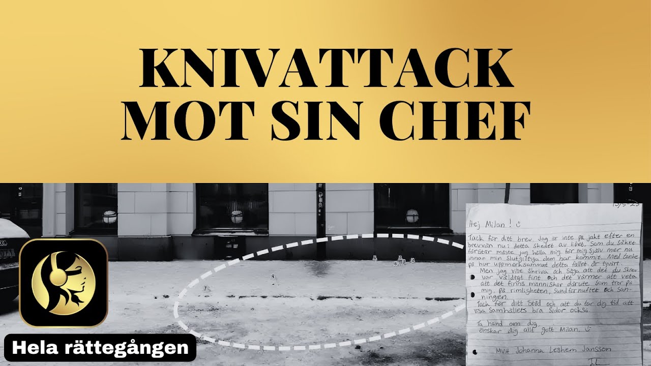 BREVVÄXLADE MED VETLANDAMÖRDAREN – KNIVHÖGG SIN CHEF