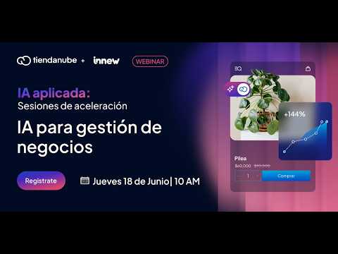 Ciclo de Webinars de IA de Tiendanube
