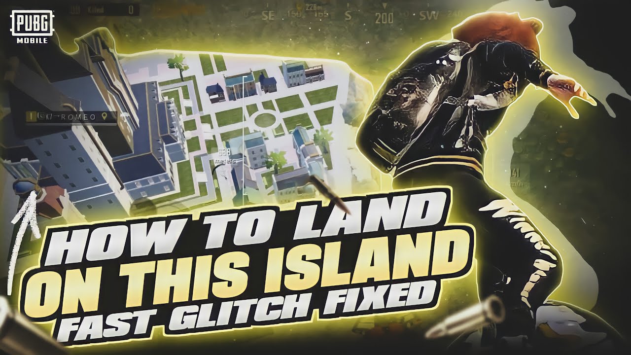 Mirror World Mode | Fast Landing + Landing Glitch Solution | 100% Working Trick |PUBGM