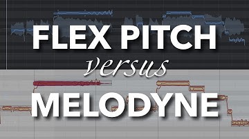 Logic Pro X - FLEX PITCH vs MELODYNE | Which is best for vocal tuning?