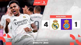 Thumbnail for ¡#REALMADRID GOLEÓ luego de COMENZAR PERDIENDO ante #ESPANYOL! | Real Madrid 4–1 Espanyol | Resumen
