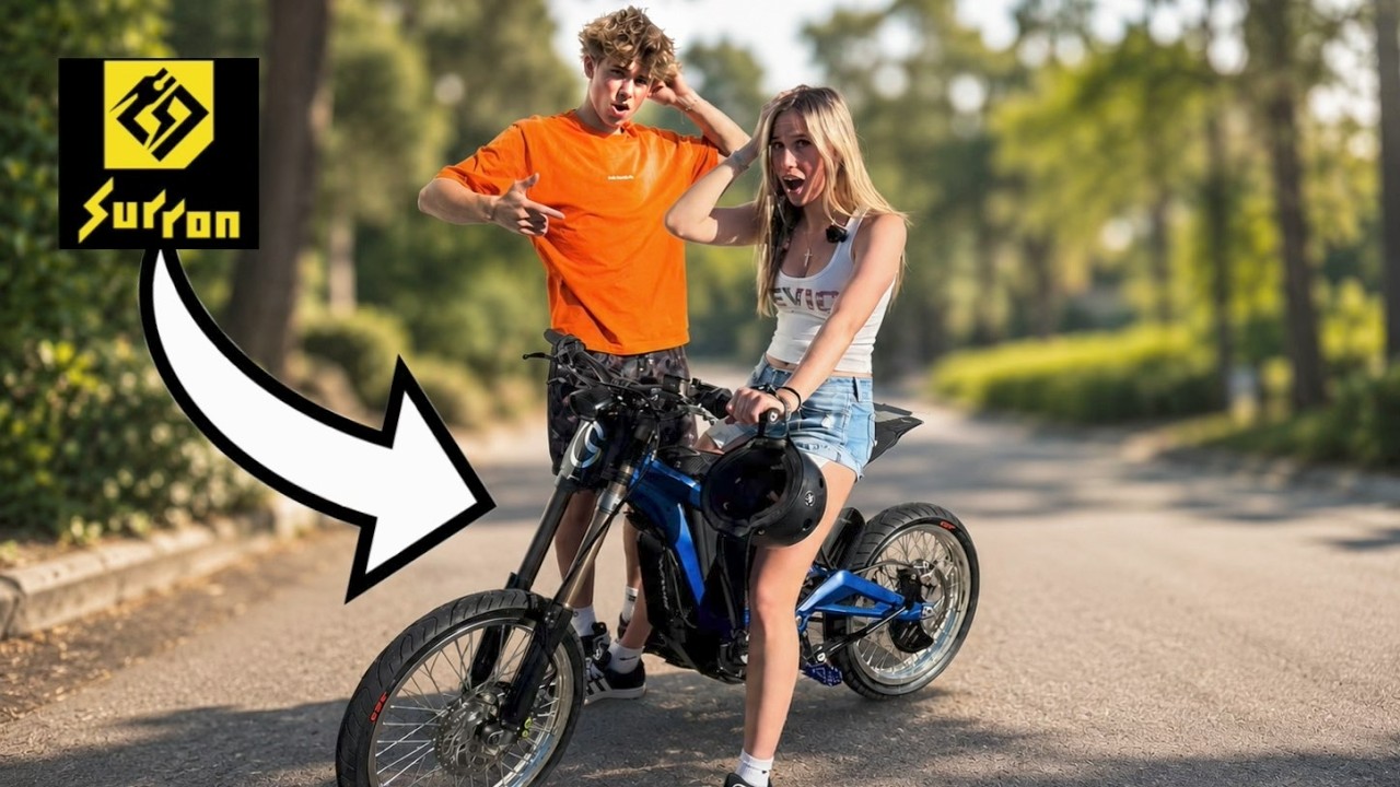 I let my Girlfriend Ride my SURRON.. *BAD IDEA* - YouTube