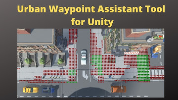 Urban Waypoint Assistant Tool for Unity