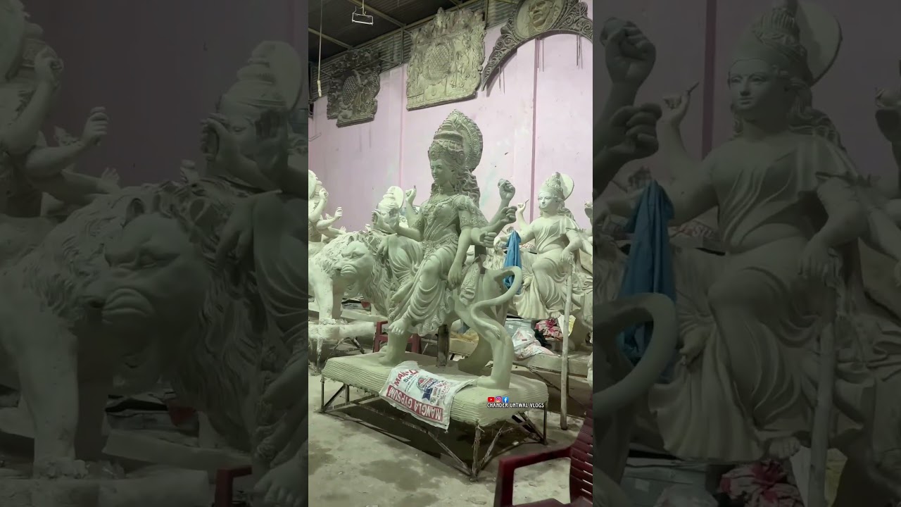 DHOOLPET SUNDER KALAKAR MATA IDOL MAKING 2025 