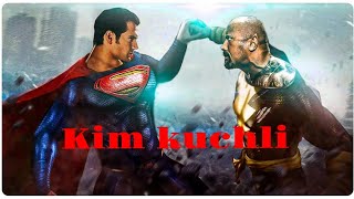 Qora Adam vs Supermen || Kim kuchli || Haqiqiy jang | #qora_adam #supermen #kim_kuchli